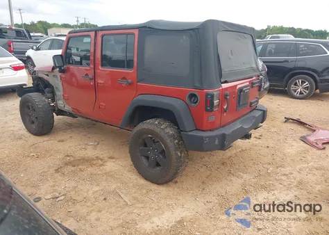 2009 Jeep Wrangler Unlimited X из США, поврежденный, VIN 1J4GA39169L735418